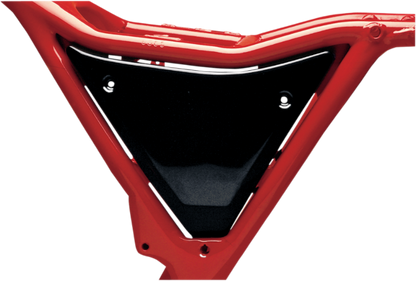 Arlen Ness Pair Black Frame Side Covers fits 1987-2000 Harley FXR Low Rider FXRC
