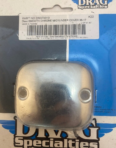 Drag Specialties Hydraulic Front Brake Master Cylinder Cover fits 96-17 Harley