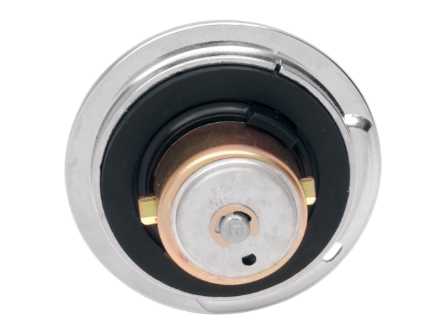 Drag Specialties Chrome Locking Vented Gas Cap for Harley Davidson