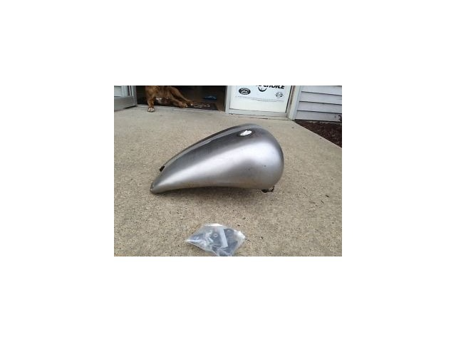 Drag Specialties Smooth Top Stretched Gas Fuel Tank fits 1984-99 Harley Softail
