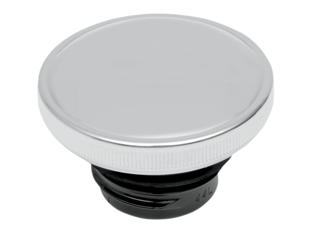 Drag Specialties Chrome Vented Screw Gas Cap for 86-E96 Harley Dyna Softail XL