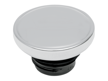 Drag Specialties Chrome Vented Screw Gas Cap for 86-E96 Harley Dyna Softail XL