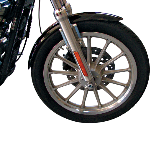 Drag Specialties 19" Steel Front Fender for 1973-2022 Harley Sportster Dyna