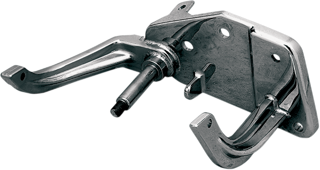 Drag Specialties Chrome Rear Brake Lever Mount Bracket 1987-1999 Harley Softail