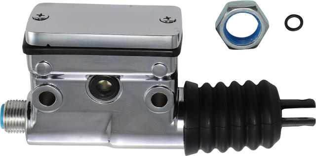 Drag Specialties Chrome Rear Brake Master Cylinder 87-99 Harley Softail FLST