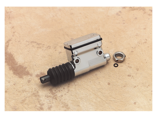 Drag Specialties Chrome Rear Brake Master Cylinder 87-99 Harley Softail FLST