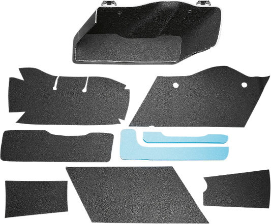 Drag Specialties Hard Saddlebag Liner Lining Kit fits 1993-2013 Harley Touring