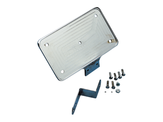 Drag Specialties Billet Laydown License Plate Mount 97-07 Harley Softail FLSTS