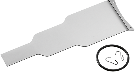 Drag Specialties Chrome Dash Panel for 36-84 Harley Davidson FX FL FLH EL FLHS
