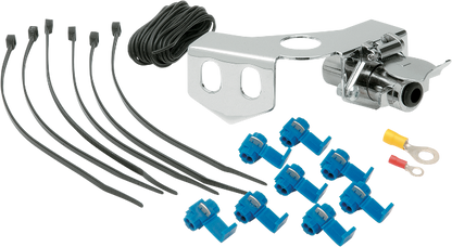 Drag Specialties Chrome Ball Mount Trailer Hitch Receptacle 80-11 Harley FLHT