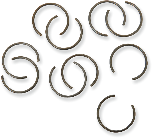 Eastern 10 Pack Piston Pin Clips for 84-99 Harley Dyna Touring Softail Sportster