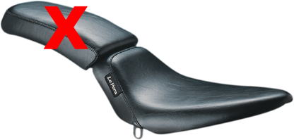 Le Pera Bare Bones Solo Seat fits 1964-1984 Harley Davidson Dyna Touring LN-002