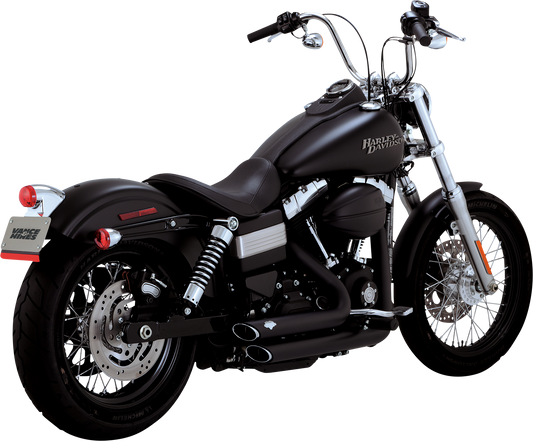 Vance & Hines Shortshots Staggered Exhaust System 2012-2017 Harley Dyna 47327