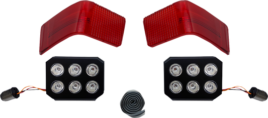 Custom Dynamics TourPak Run Brake LED Lights for 1989-2013 Harley Touring FLH