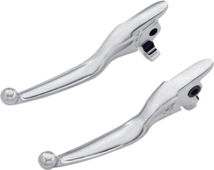Harddrive Chrome Handlebar Brake and Clutch Lever Set 2017-2019 Harley Touring