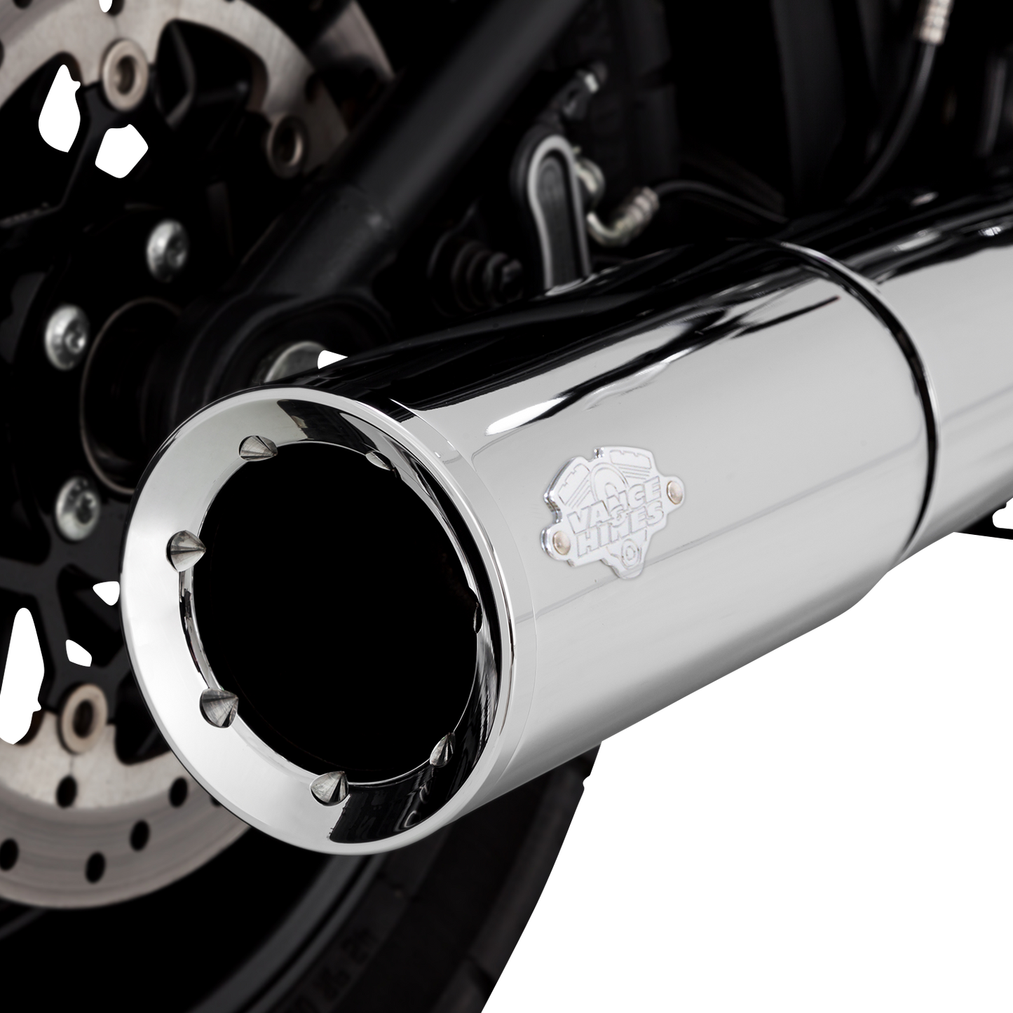 Vance & Hines Pro Pipe Chrome PCX Exhaust System 2017-2024 Harley Softail 17387