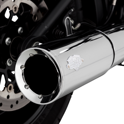 Vance & Hines Pro Pipe Chrome PCX Exhaust System 2017-2024 Harley Softail 17387