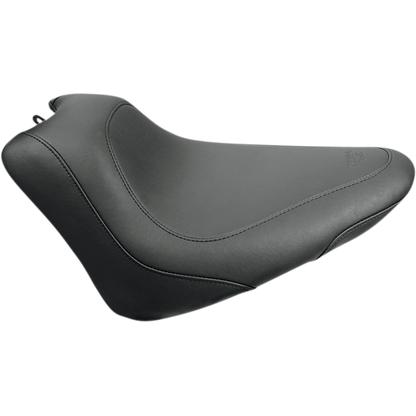 Mustang Tripper Smooth Low Solo Seat 2011-2017 Harley Softail Slim Blackline