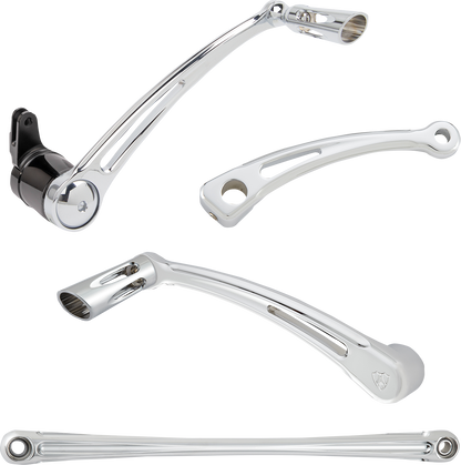 Arlen Ness Deep Cut Foot Control Kit for 2000-2024 Harley Touring FLHR FLHT FLTR