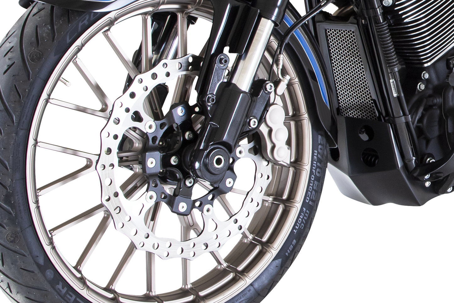 Arlen Ness Jagged 11.5" Front Rear Brake Rotor 2000-2017 Harley Dyna Softail