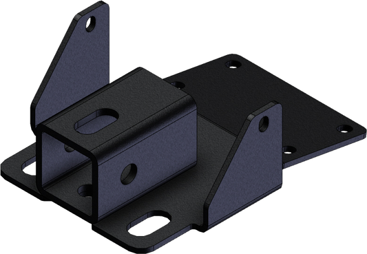 KFI Black Rear UTV Side by Side Hitch Receiver 2005-2016 Kawasaki Mule Models