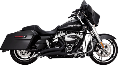 Vance & Hines Big Radius Black Exhaust System 2017-2022 Harley Touring Models