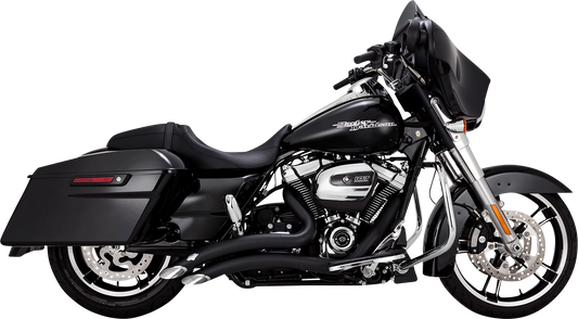 Vance & Hines Big Radius Black Exhaust System 2017-2022 Harley Touring Models