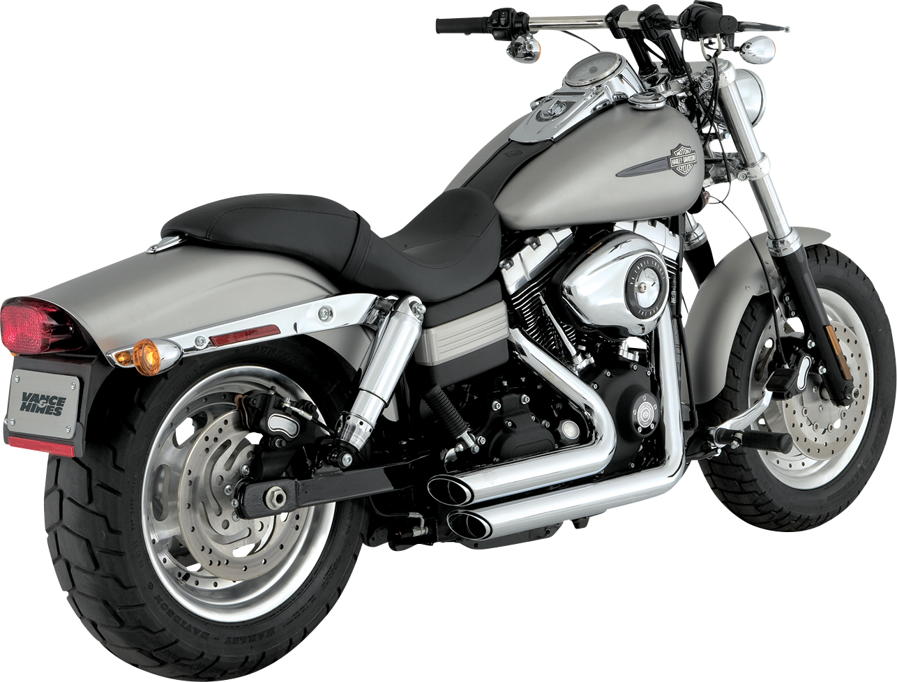 Vance & Hines Shortshots Staggered Exhaust System 2006-2011 Harley Dyna 17317