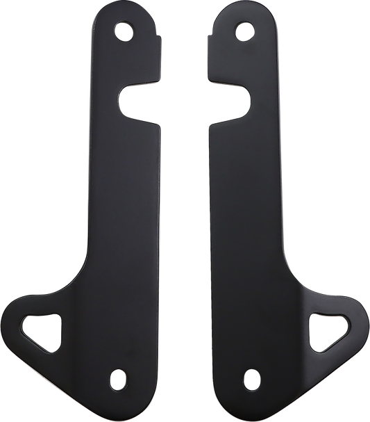 Ciro Black Motorcycle Tie Down Brackets 2014-2022 Harley Street Electra Glide