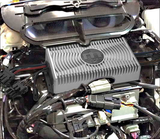 Wild Boar Front 6.5" Speaker & Bluetooth Amp Kit for 2019-2022 Harley FLHTI