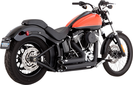 Vance & Hines Shortshots Staggered Exhaust System 2012-2017 Harley Softail 47325