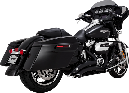 Vance & Hines Big Radius Black Exhaust System 2017-2022 Harley Touring Models