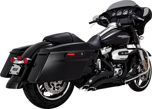 Vance & Hines Big Radius Black Exhaust System 2017-2022 Harley Touring Models