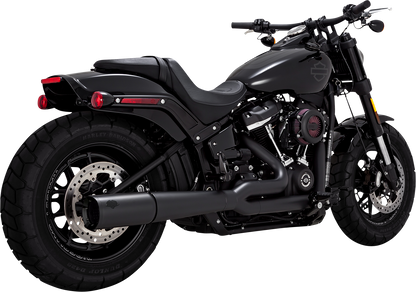 Vance & Hines Black Pro Pipe Exhaust System 2017-2024 Harley Softail 47387