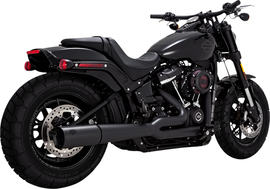 Vance & Hines Black Pro Pipe Exhaust System 2017-2024 Harley Softail 47387