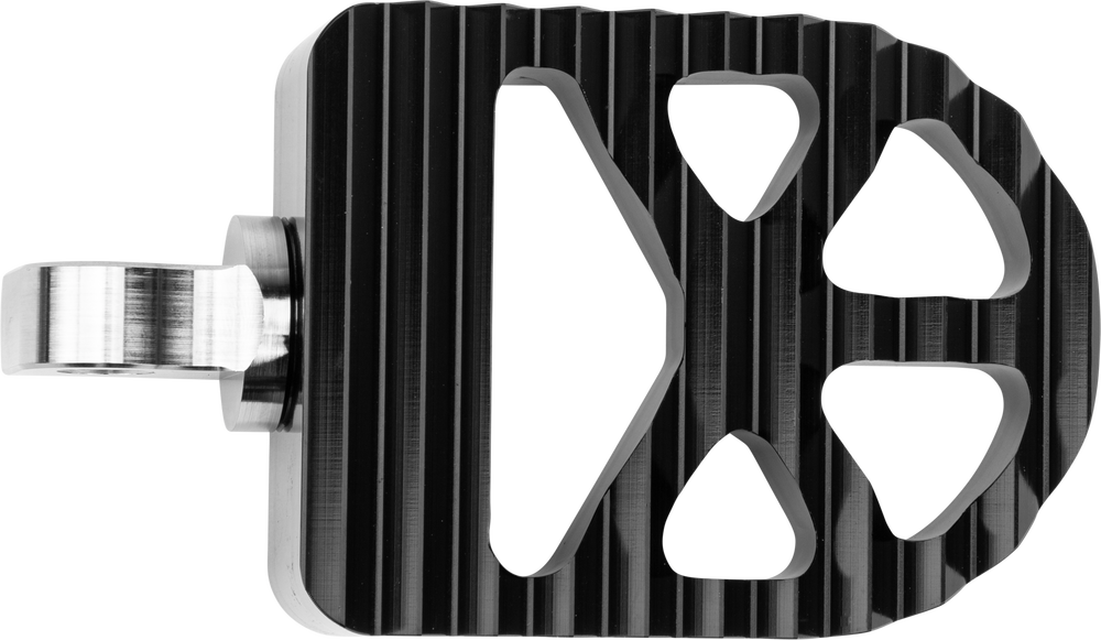 Harddrive Gripmax Black Universal Motorcycle Driver Aluminum Footpegs Harley