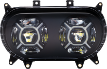 Custom Dynamics ProGLOW Double-X LED Headlight for 2015-2024 Harley Road Glide