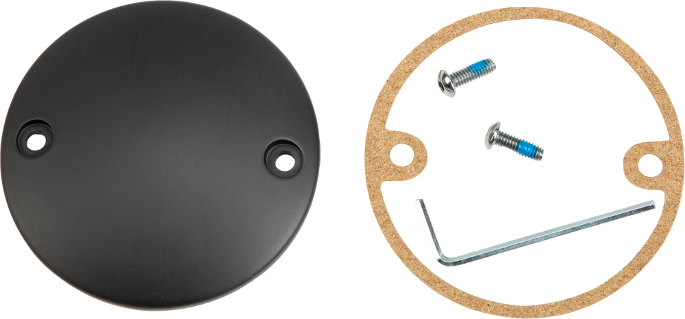 Harddrive Satin Black Motorcycle Point Cover 1994-2021 Harley Sportster Models