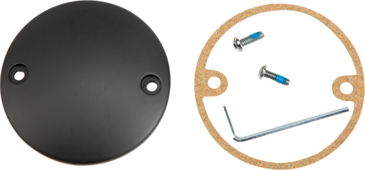 Harddrive Satin Black Motorcycle Point Cover 1994-2021 Harley Sportster Models