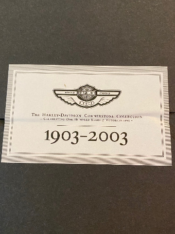 NOS Harley Cornerstone 100th Anniversary Print collection K model V-rod JDH