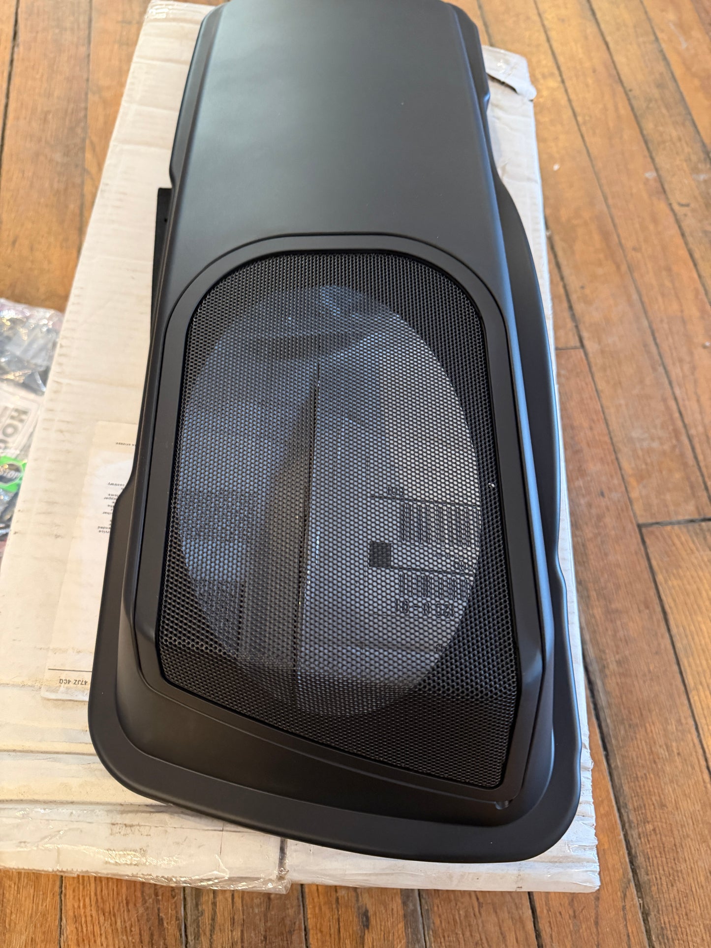 Hogtunes Black Right Side Saddlebag Speaker Lid 1998-2013 Harley Touring FLHX