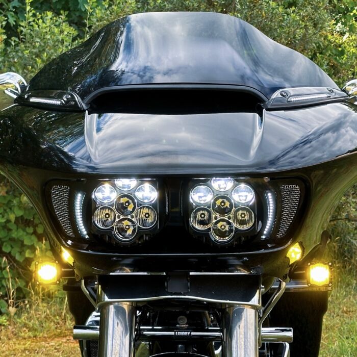 Custom Dynamics Shark Demon LED Turn Signals for 2015-2024 Harley Road Glide