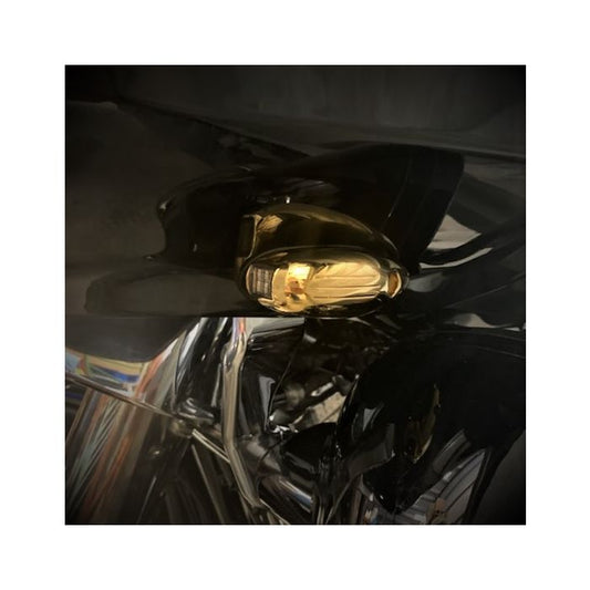 Custom Dynamics Probeam Gold Front LED Turn Signals 2015-2024 Harley Road Glide