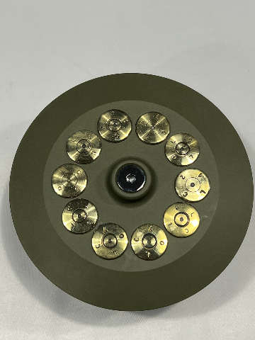 JT's Cycles Genuine .50 Caliber BMG Bullets Army Green Air Cleaner Cover Harley