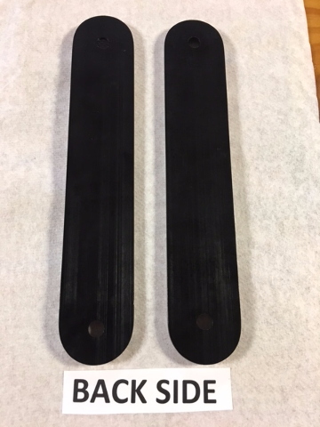 JT's Cycles Black Spotlight Eliminator Plates Once Fired Bullets 94-13 Harley