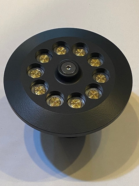 JT's Cycles Genuine .45 Auto Brass Bullets Flat Black Air Filter Cover Harley