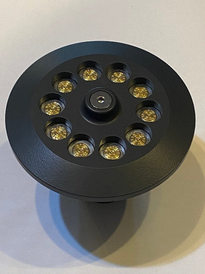JT's Cycles Genuine .45 Auto Brass Bullets Flat Black Air Filter Cover Harley