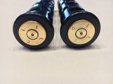 JT's Cycles Once Fired .50 cal BMG Bullets Black Footpegs for Harley Sportster