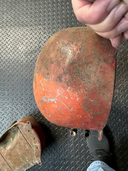 vintage genuine Indian 741 military Gas Fuel Tanks Left and Right