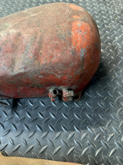 vintage genuine Indian 741 military Gas Fuel Tanks Left and Right